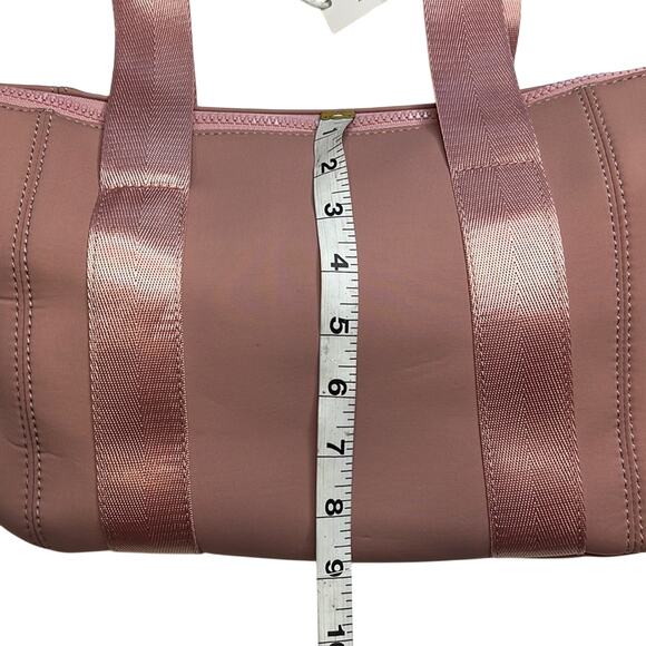 Nico & Olive Small Pink Duffel Bag w/ Double Handles & Removable Strap, NWT! - Picture 9 of 9